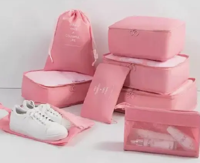 Bolsas viajeras set x 8 Piezas